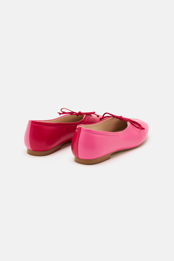 Gorman - Spliced Ballet Flat - red-pink