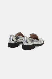 Gorman - Square Toe Loafer - silver