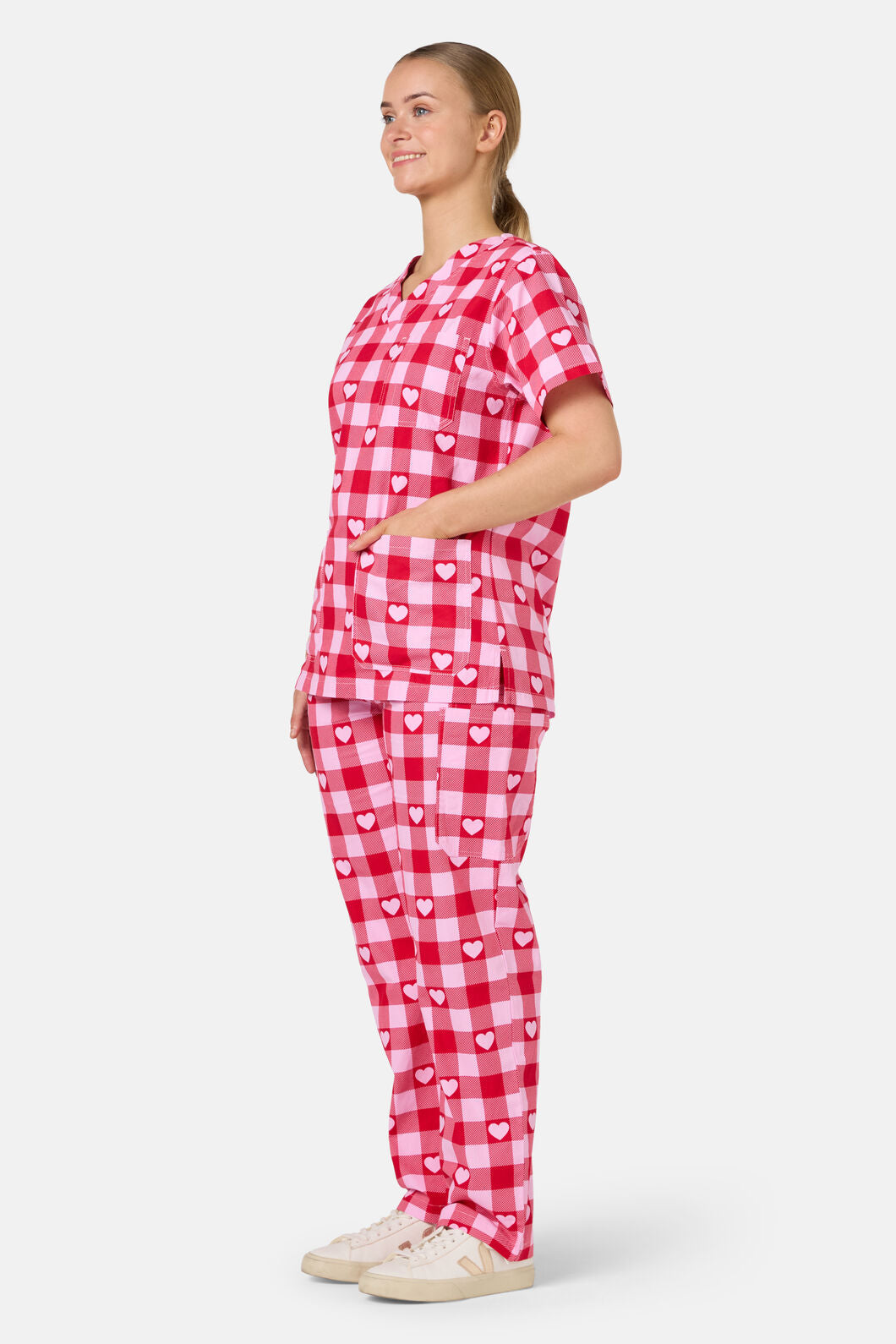 Gorman - Heartbeat Scrub Set - pink