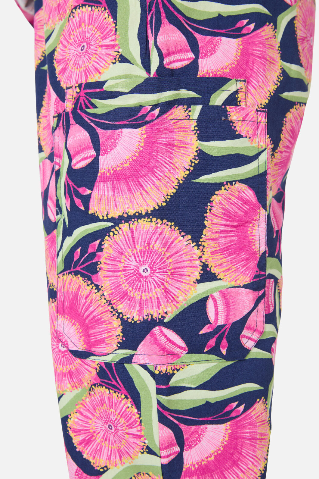 Gorman - Gum Blossoms Scrub Set - navy