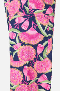 Gorman - Gum Blossoms Scrub Set - navy