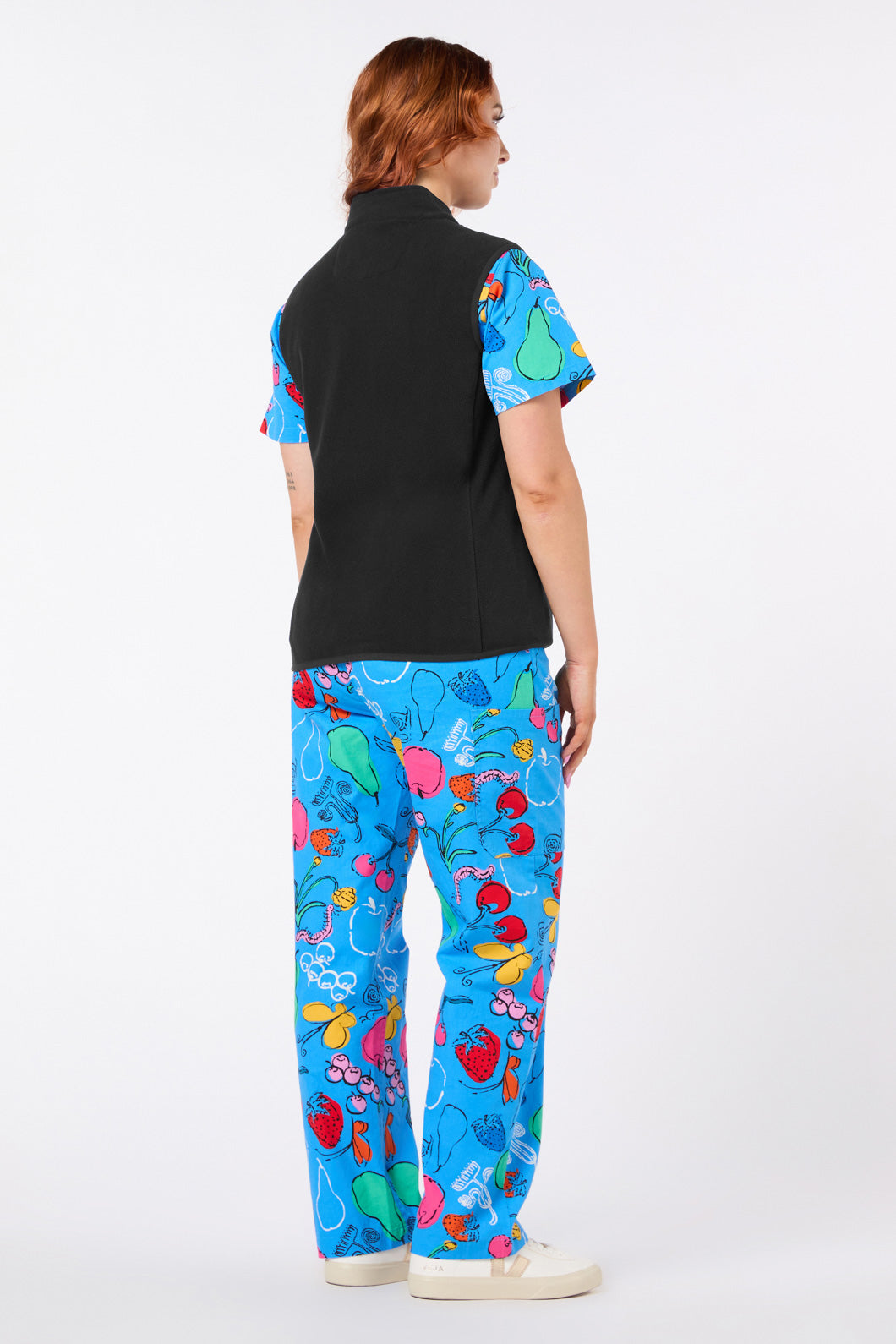 Gorman - Scrubs Black Polar Fleece Vest - black