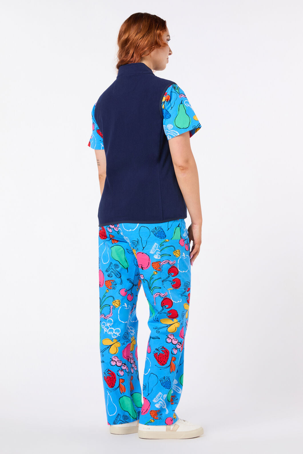 Gorman - Scrubs Navy Polar Fleece Vest - navy