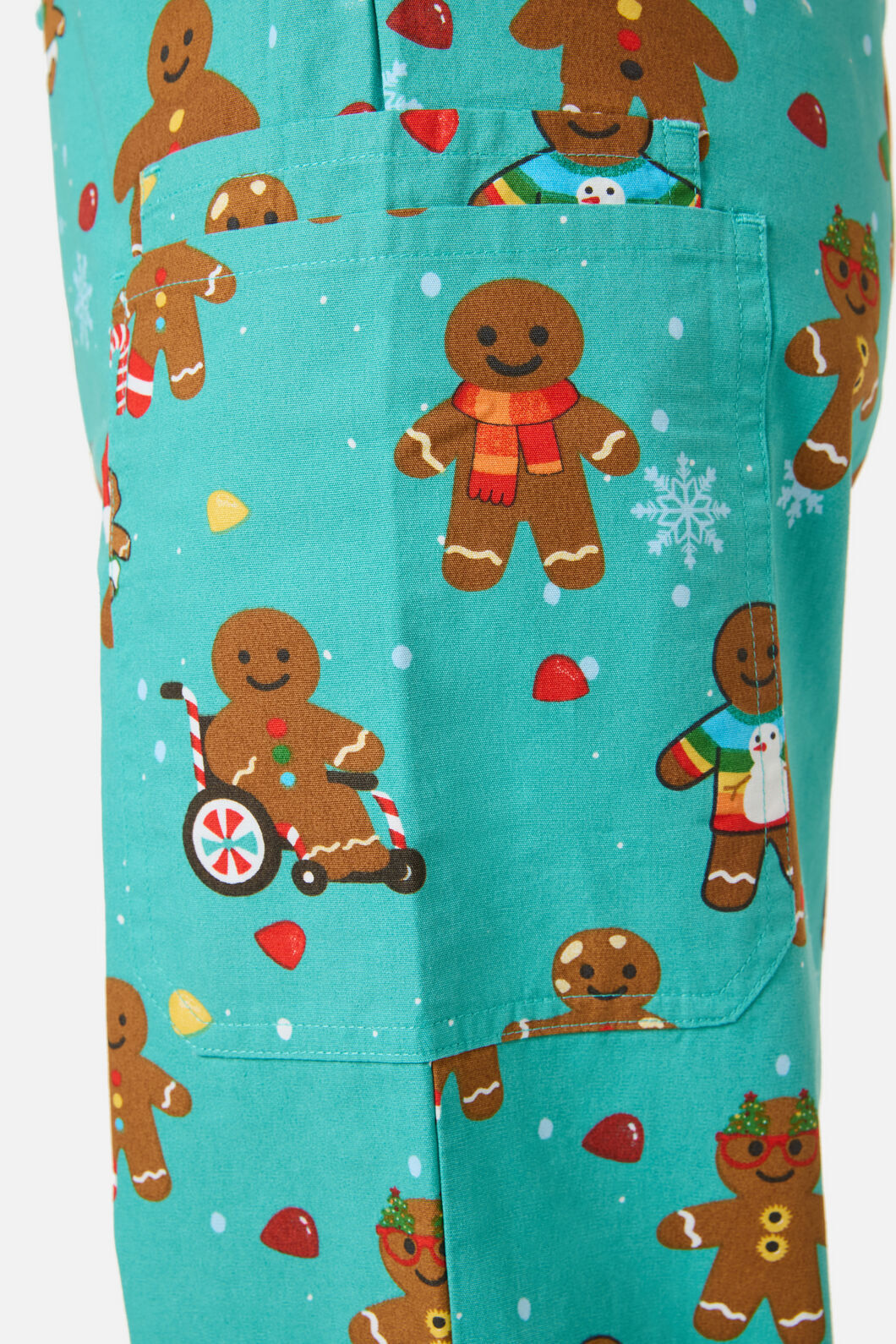 Gorman - GINGERBREAD SCRUB SET - teal