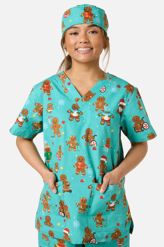 Gorman - GINGERBREAD SCRUB HAT - teal