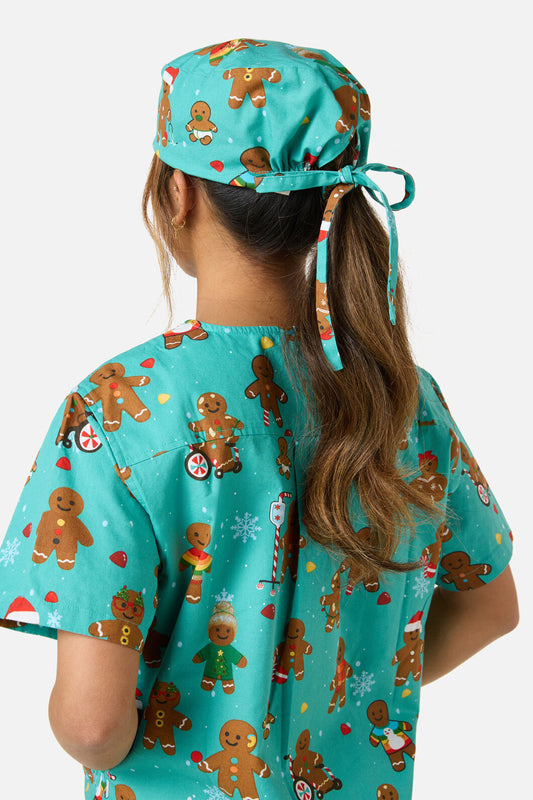 Gorman - GINGERBREAD SCRUB HAT - teal
