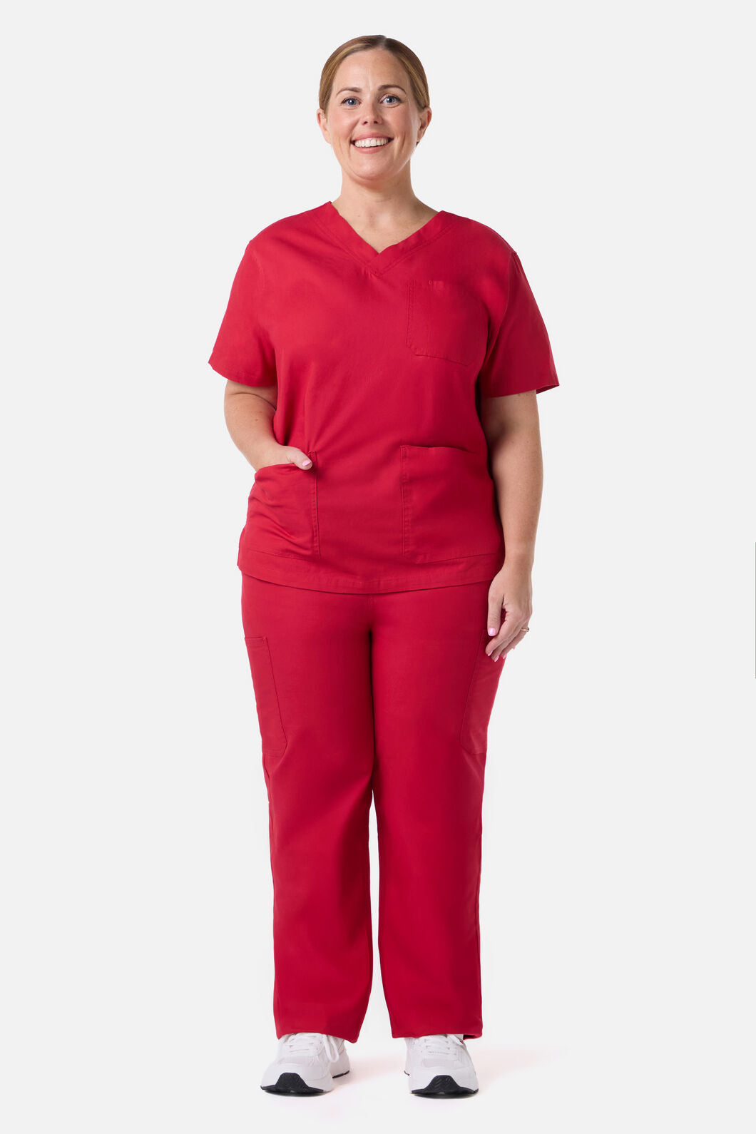 Gorman - Scrubs with love Red Scrub Set - red