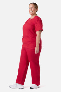 Gorman - Scrubs with love Red Scrub Set - red