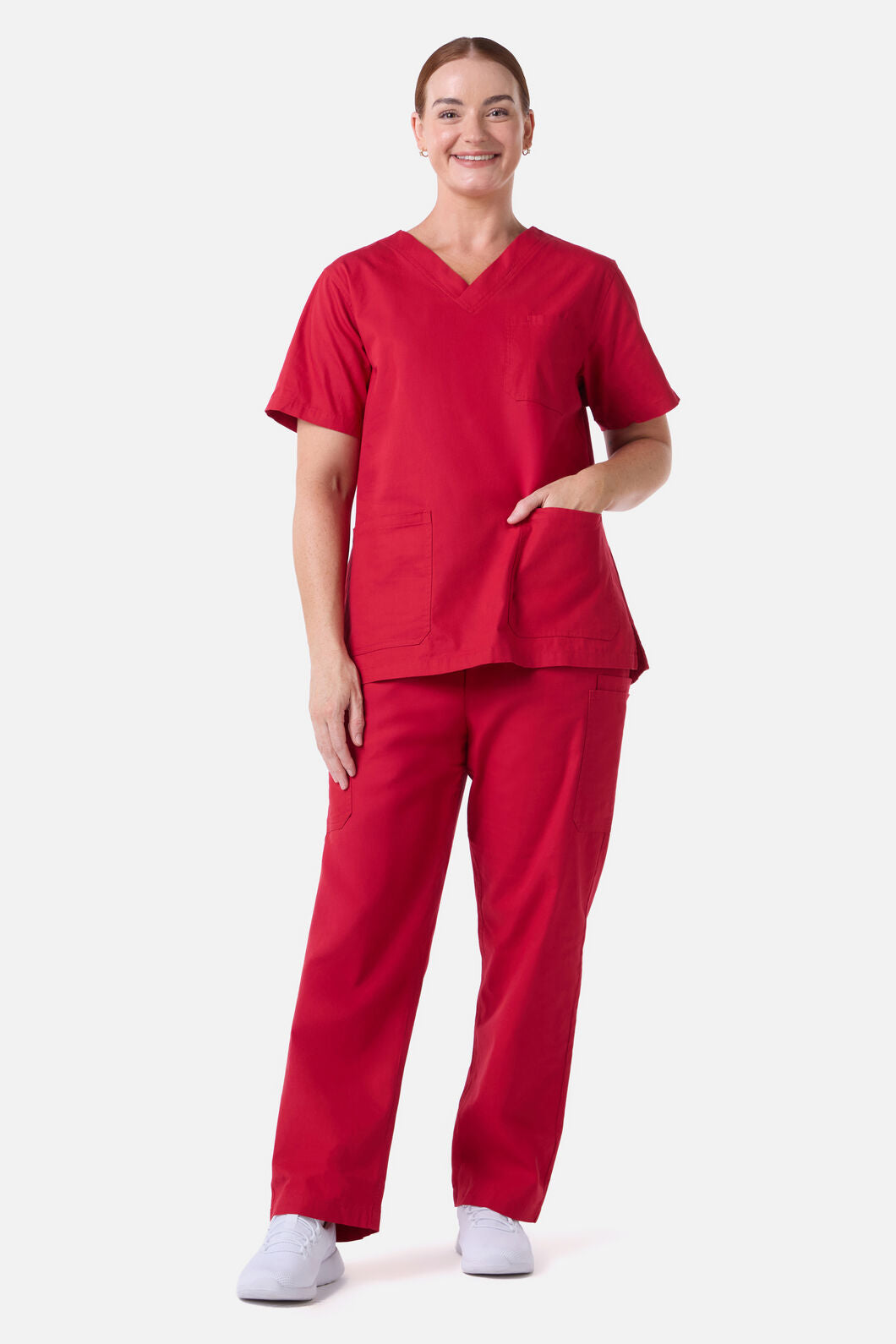 Gorman - Scrubs with love Red Scrub Set - red