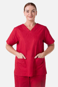 Gorman - Scrubs with love Red Scrub Set - red