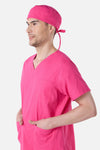 Gorman - Scrubs with love Berry Scrub Hat - berry