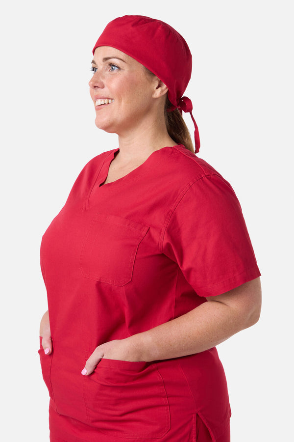 Gorman - Scrubs with love Red Scrub Hat - red