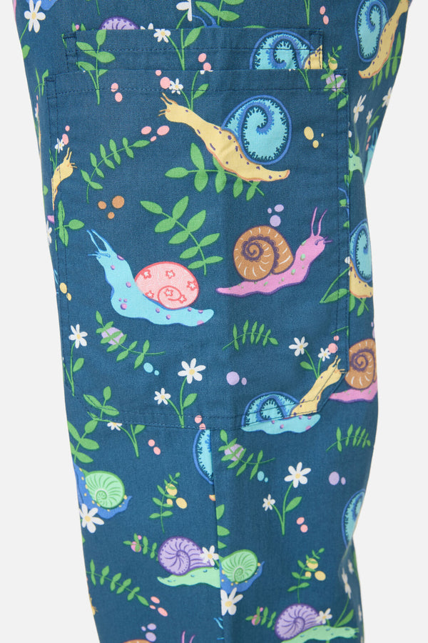 Gorman - Snailed It Scrub Set - blue