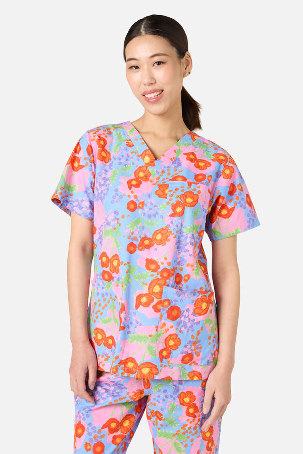 Gorman - Poppy Dotty Scrub Set - multi