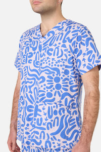 Gorman - Wuk-tjarra Scrub Set - blue