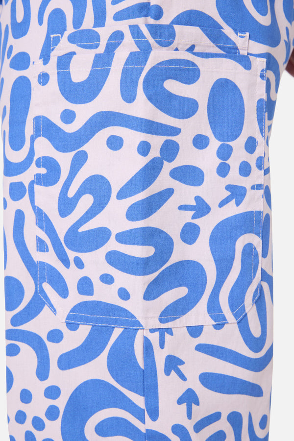 Gorman - Wuk-tjarra Scrub Set - blue