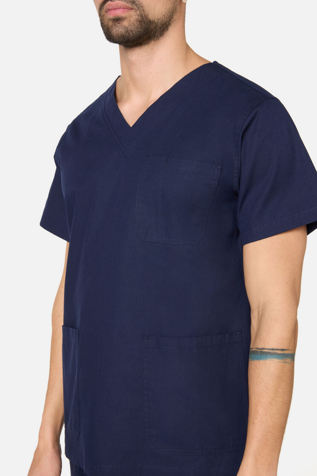 Gorman - 100% Cotton Navy Scrub Set - navy