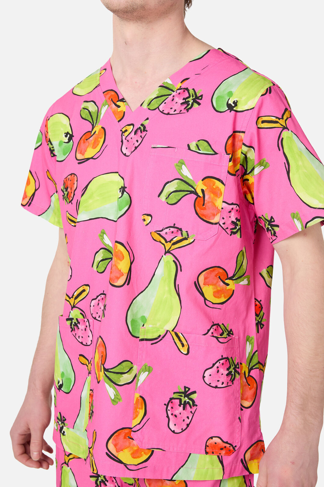 Gorman - Peach Pear Scrub Set - pink