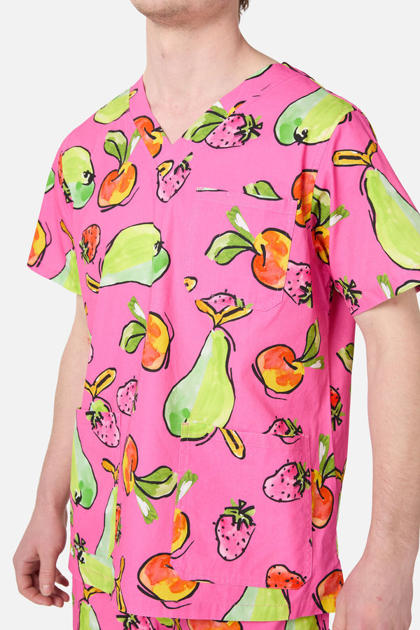 Gorman - Peach Pear Scrub Set - pink