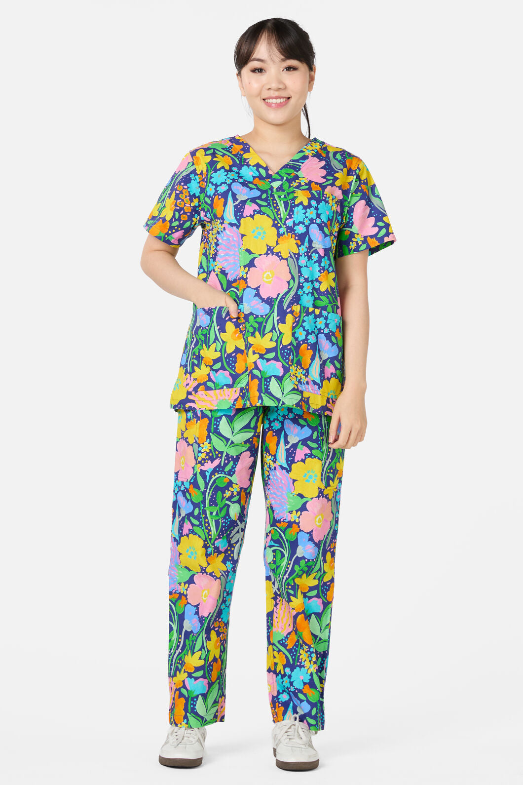 Flora Scrub Set