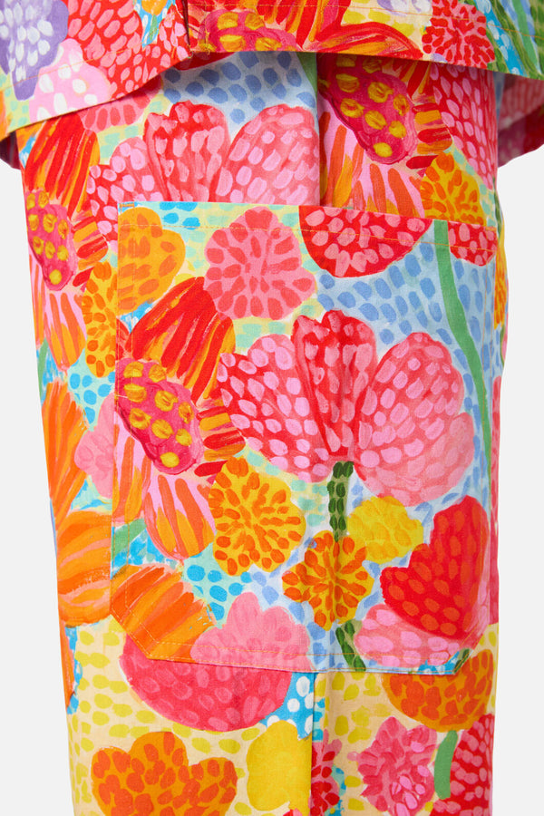 Gorman - Spotted Flower Scrub Set - multi