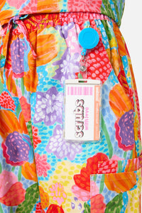 Gorman - Spotted Flower Scrub Set - multi