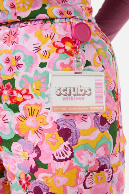 Gorman - Wild Pansy Scrub Set - multi