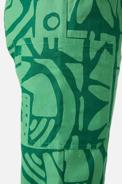 Gorman - Maze Scrub Set - green