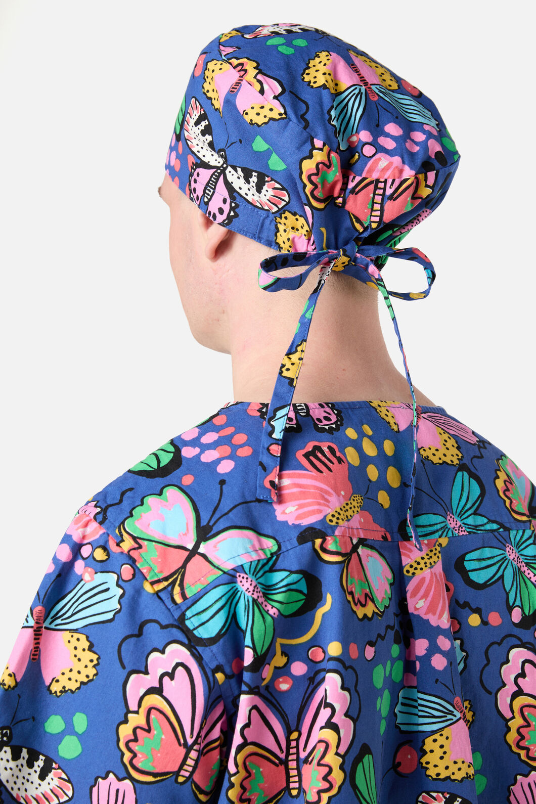 Gorman - Butterfly Scrub Hat - navy