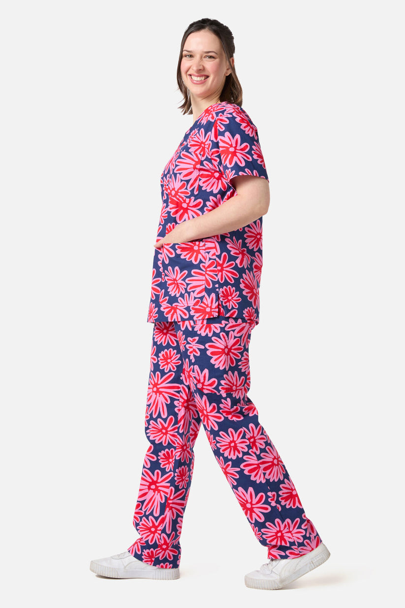 Daisy Scrub Set