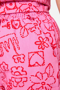 Gorman - Love Letter Scrub Set - pink