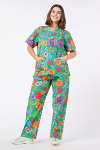 Gorman - Seasonal Scrub Set - green