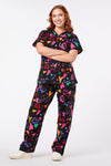 Gorman - Heartfull Scrub Set - black