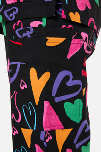 Gorman - Heartfull Scrub Set - black