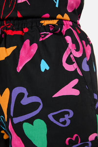 Gorman - Heartfull Scrub Set - black