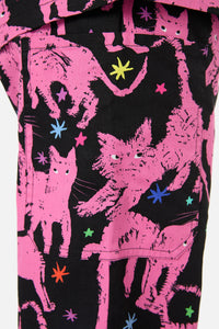 Gorman - Feline Friends Scrub Set - pink