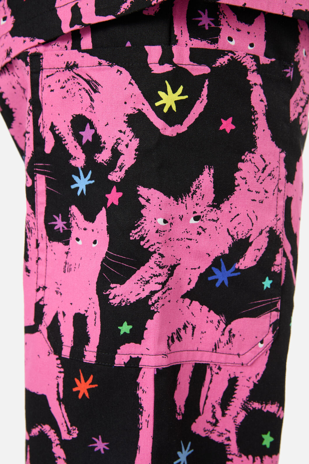 Gorman - Feline Friends Scrub Set - pink