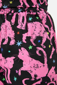 Gorman - Feline Friends Scrub Set - pink