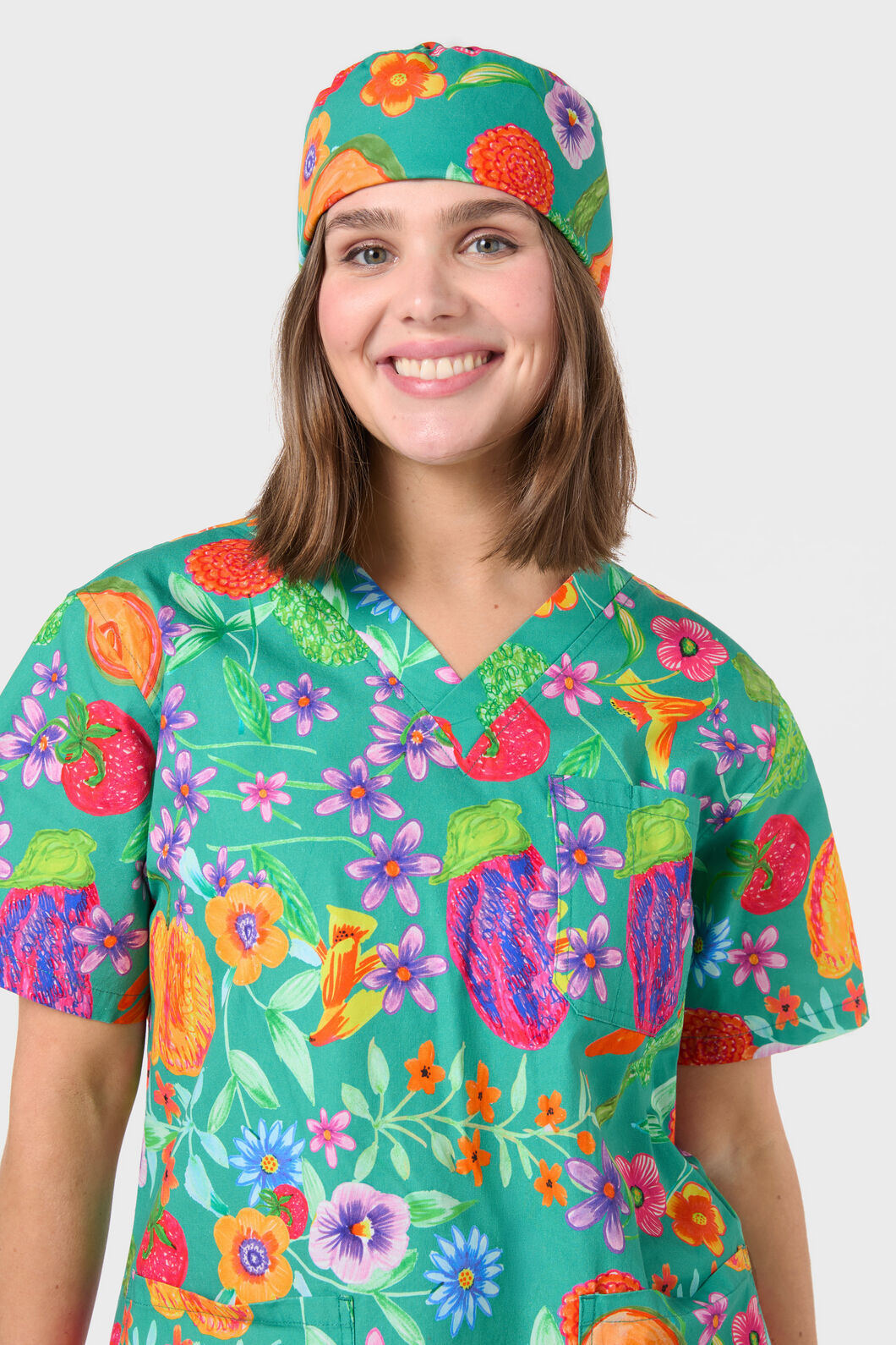 Gorman - Seasonal scrub hat - green
