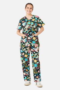 Gorman - Groovy Baby scrub set - black