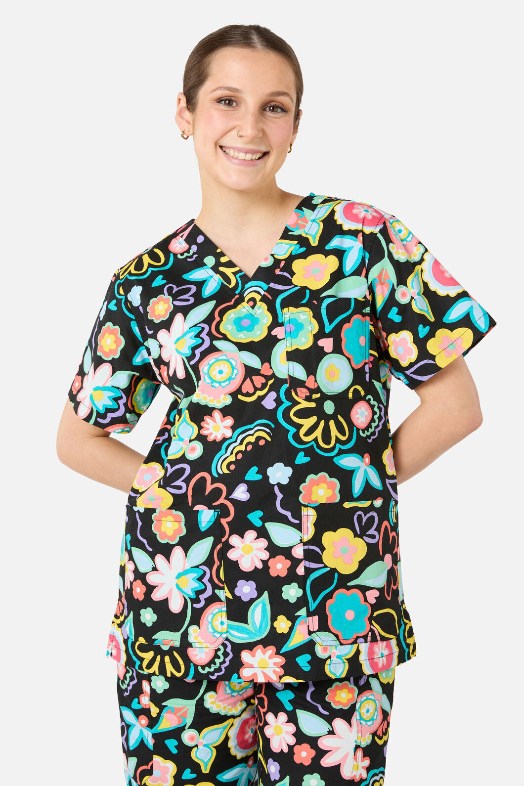 Gorman - Groovy Baby scrub set - black