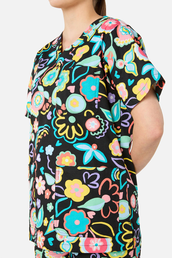 Gorman - Groovy Baby scrub set - black