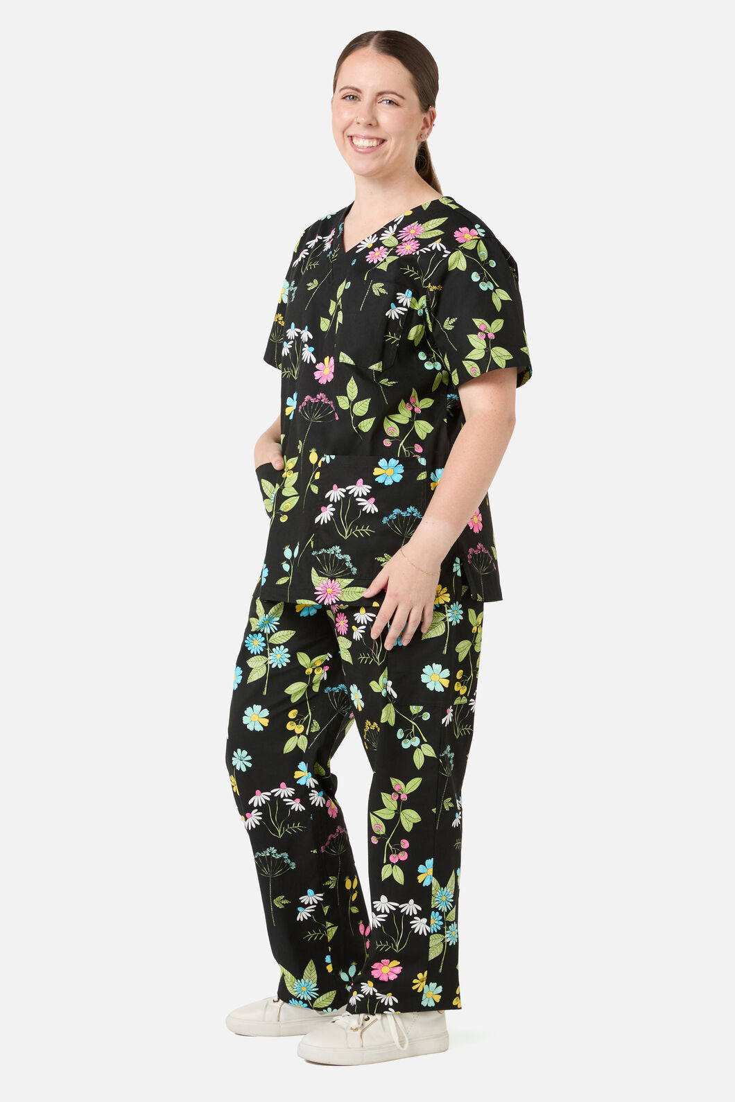 Gorman - Fieldwork scrub set - black