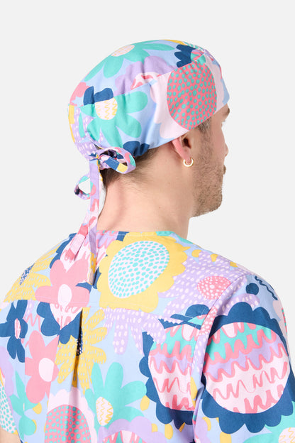 Gorman - Daisy Sketch scrub hat - multi