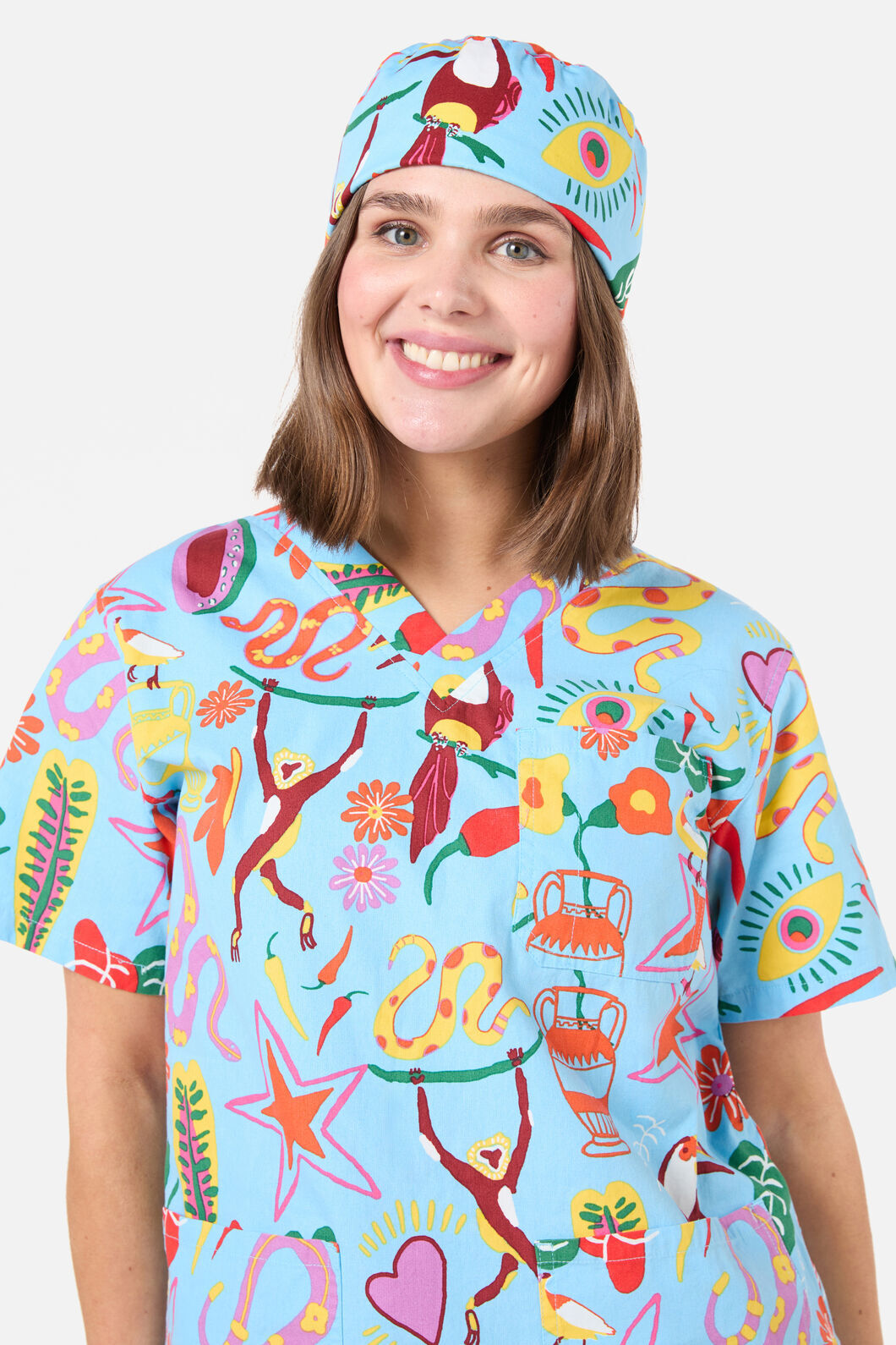 Gorman - Fuego scrub hat - blue