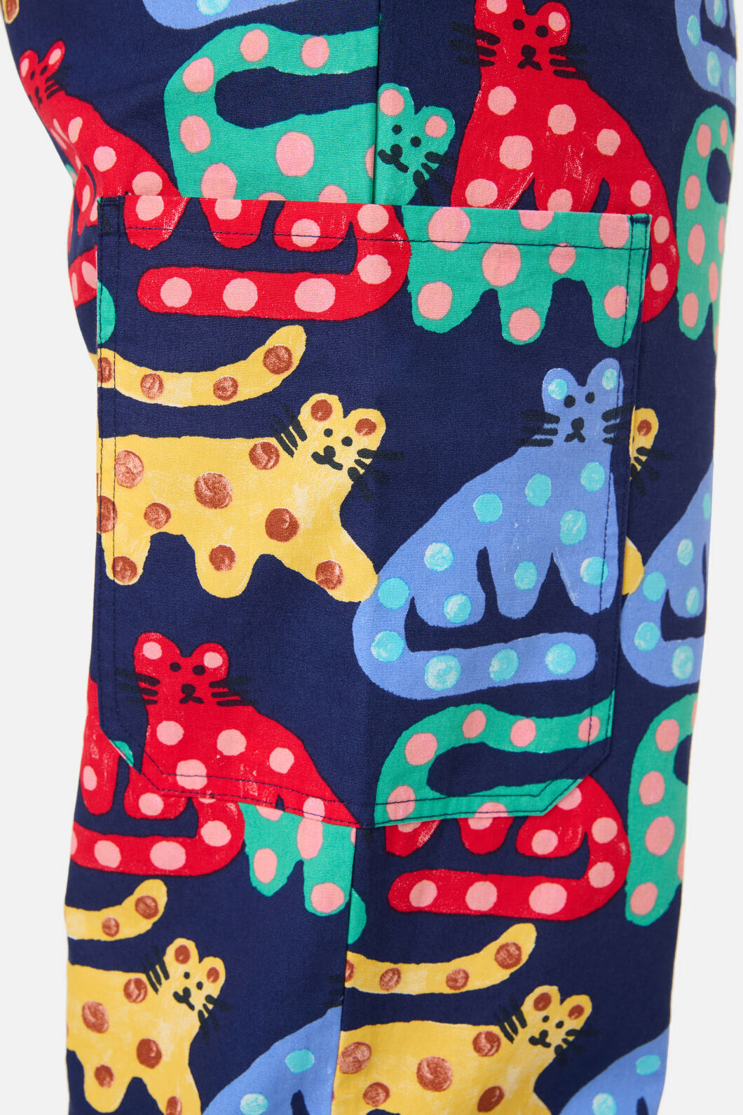 Gorman - Cheetah Scrub Set - navy