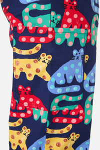 Gorman - Cheetah Scrub Set - navy