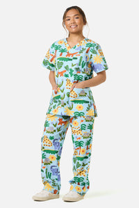 Gorman - Jungle Scrub Set - blue