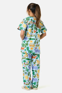 Gorman - Jungle Scrub Set - blue