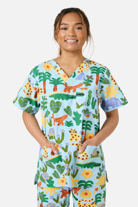 Gorman - Jungle Scrub Set - blue